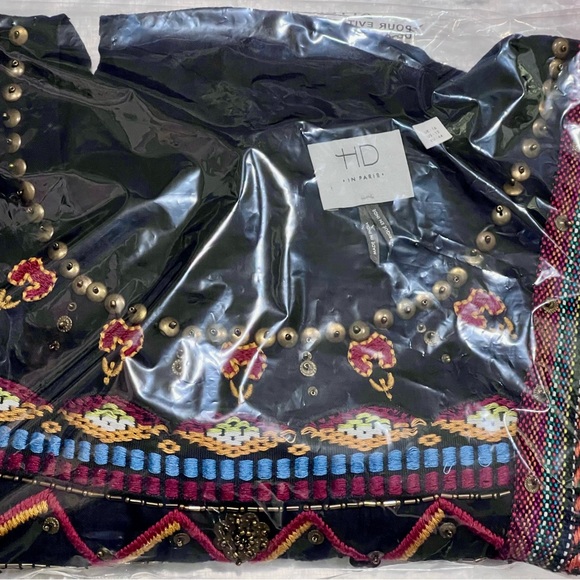 Gorgeous Anthropologie HD in Paris Embellished Embroidered Tunic Blouse - Picture 10 of 10